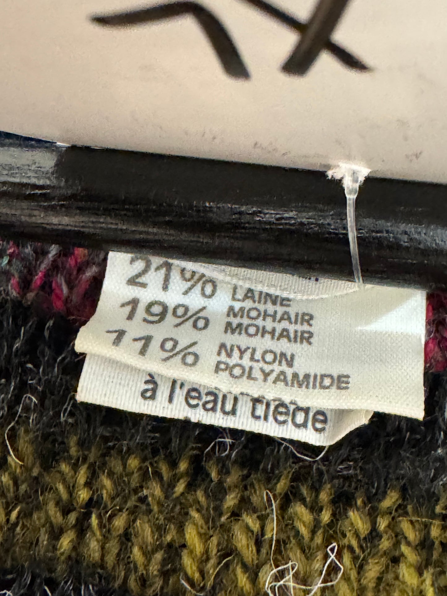Pull d’hiver vintage XL