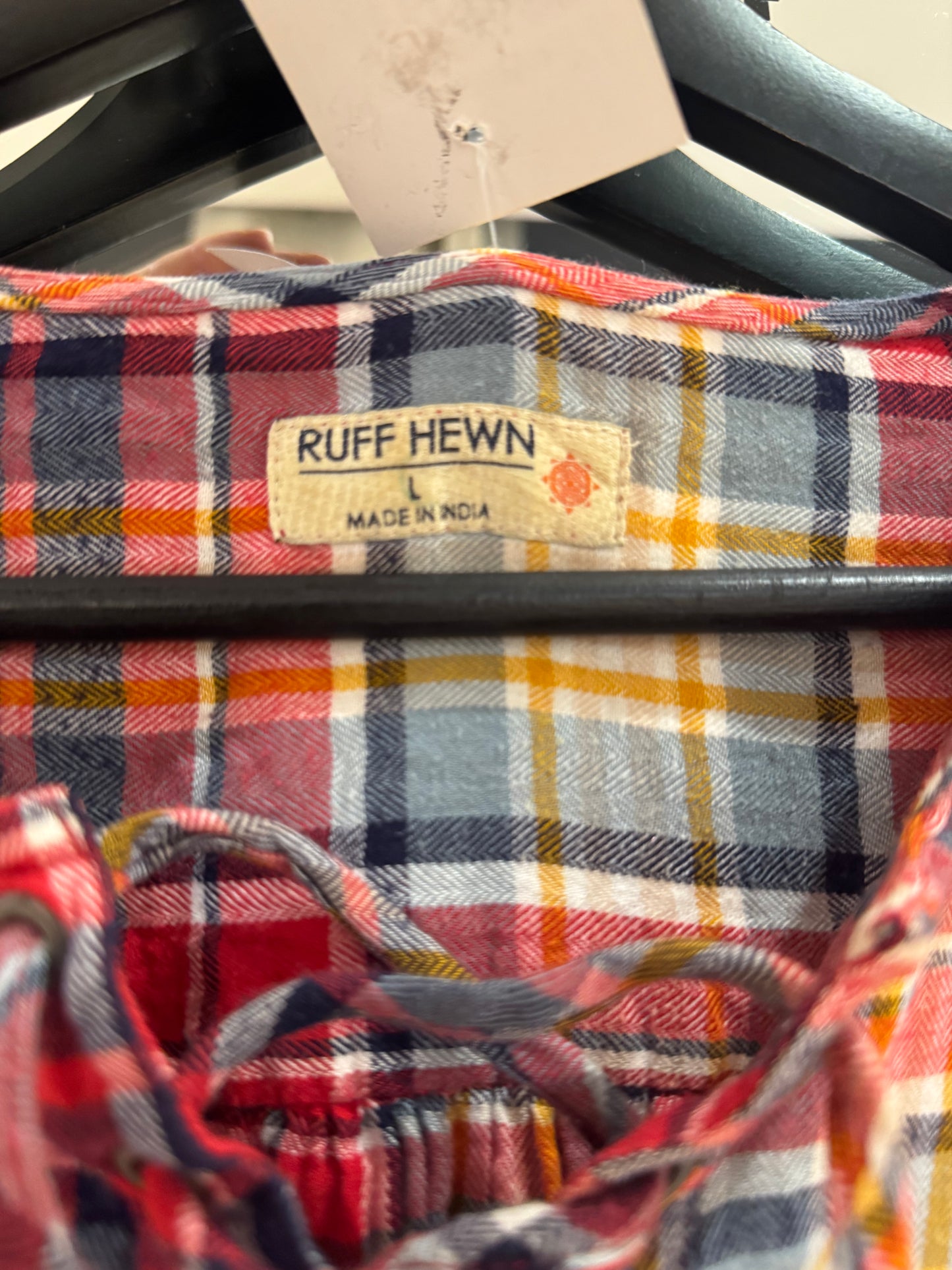 Blouse à carreaux L