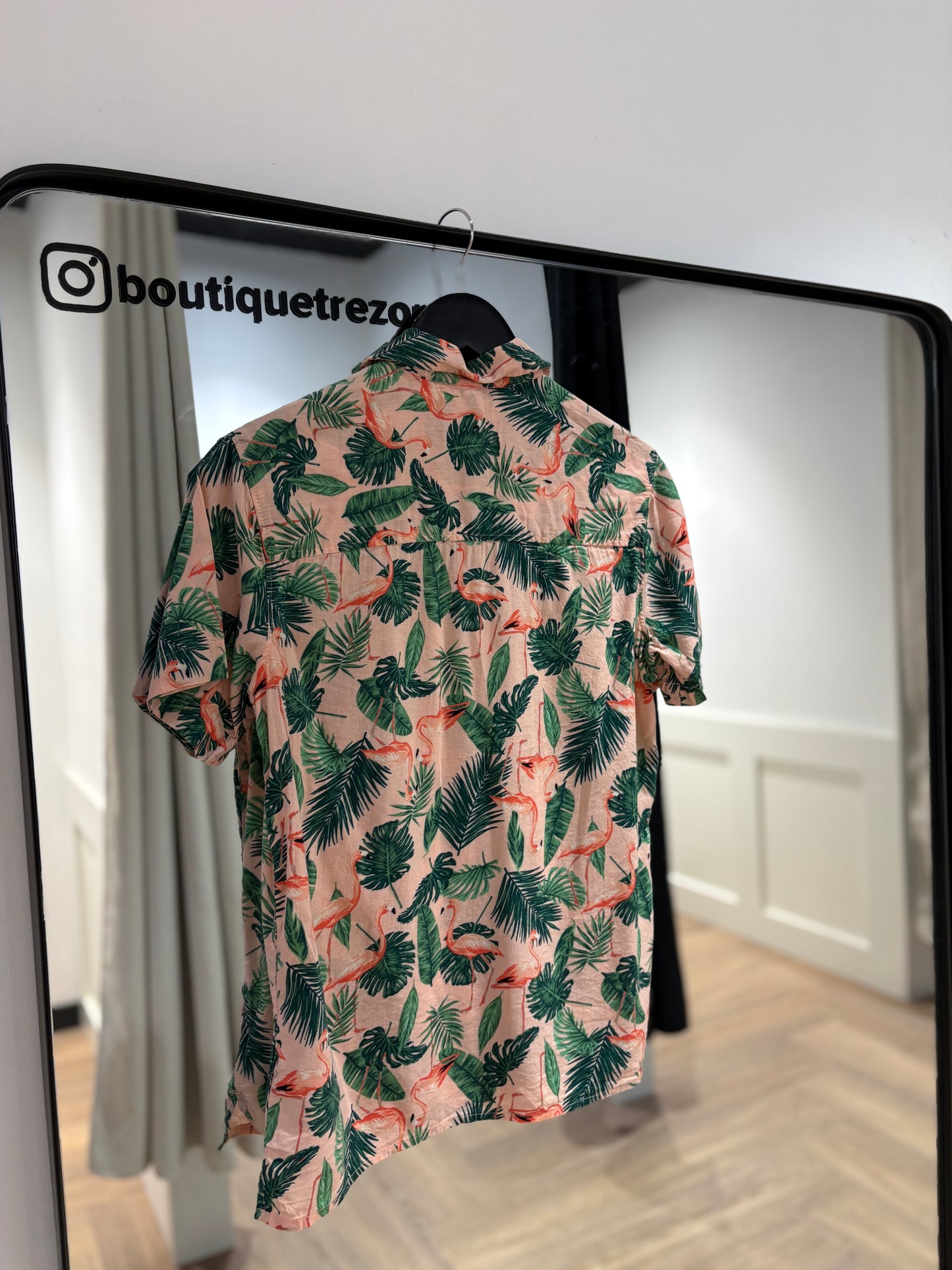 Chemise d’été hawaïenne homme XS