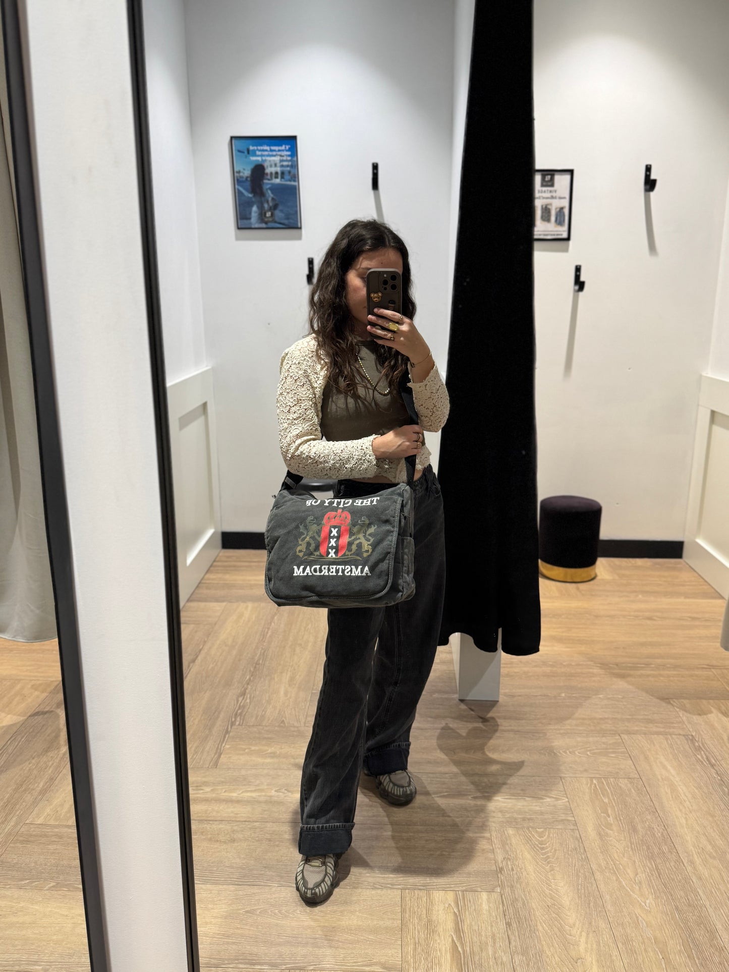 Sac cartable bandoulière Amsterdam