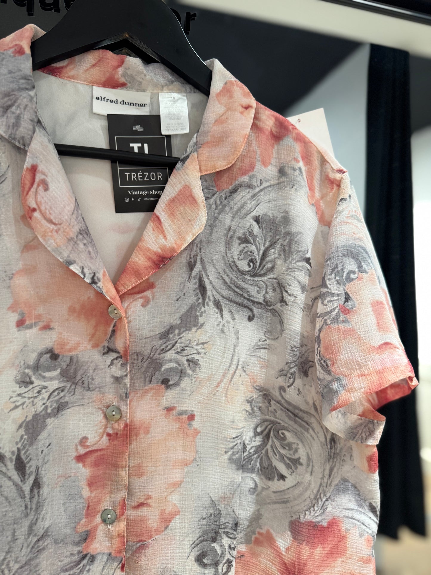 Blouse à motifs XXL