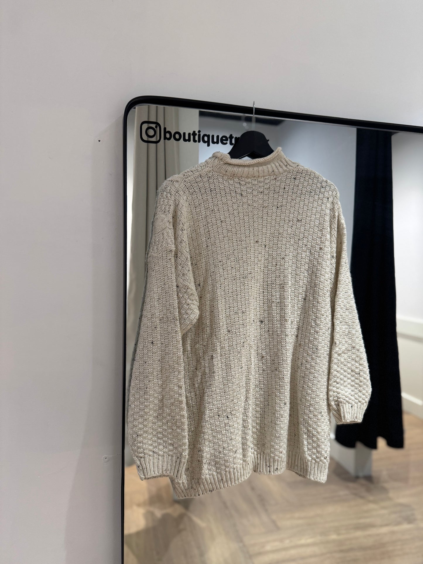 Pull d’hiver vintage L