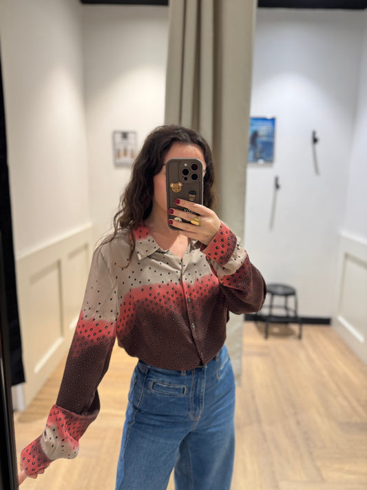 Blouse à motifs M