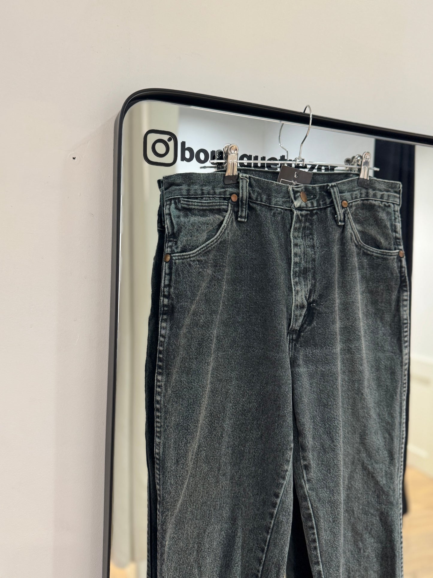 Jean Wrangler vert foncé 36