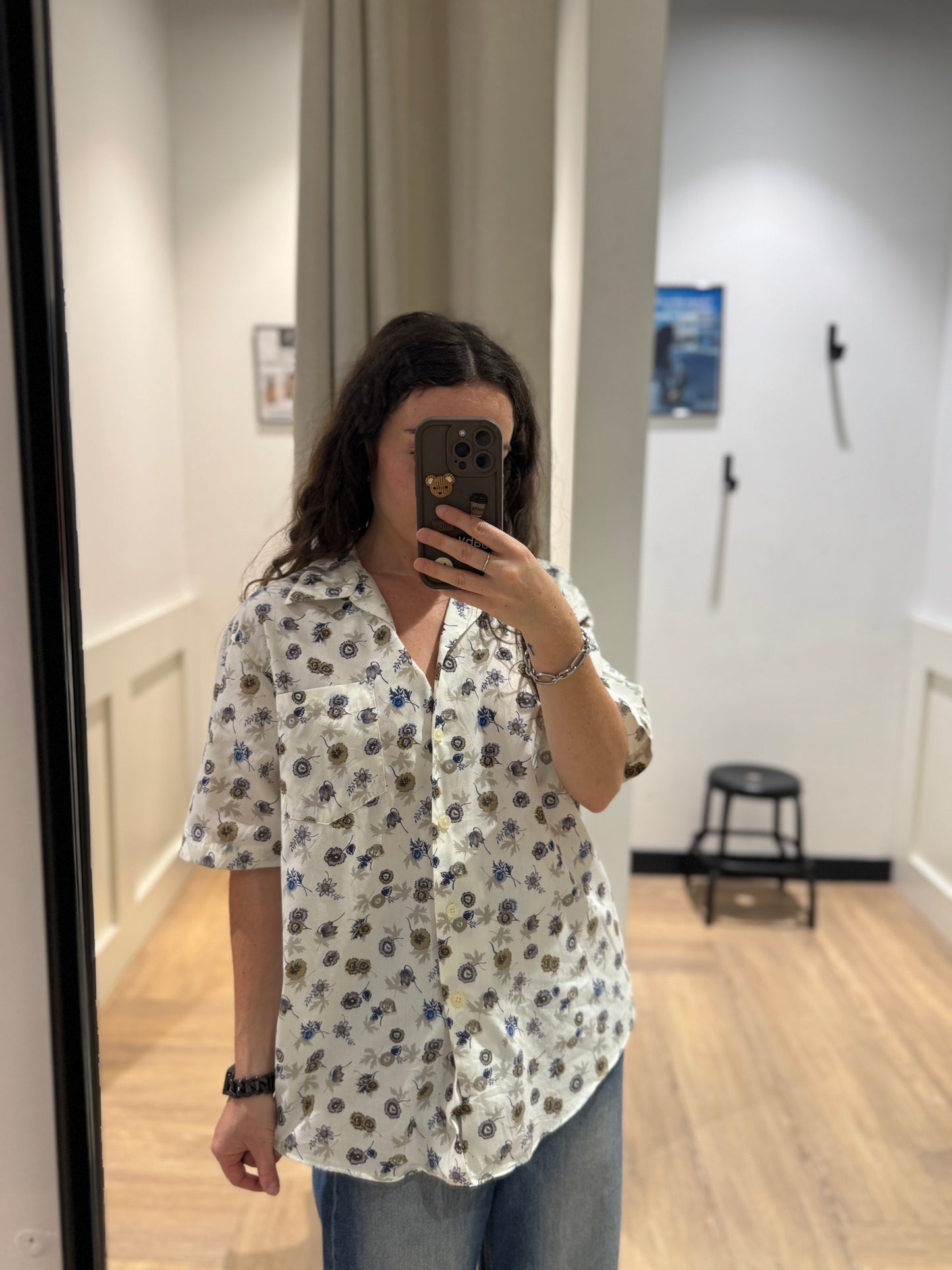 Chemise à fleurs S/M