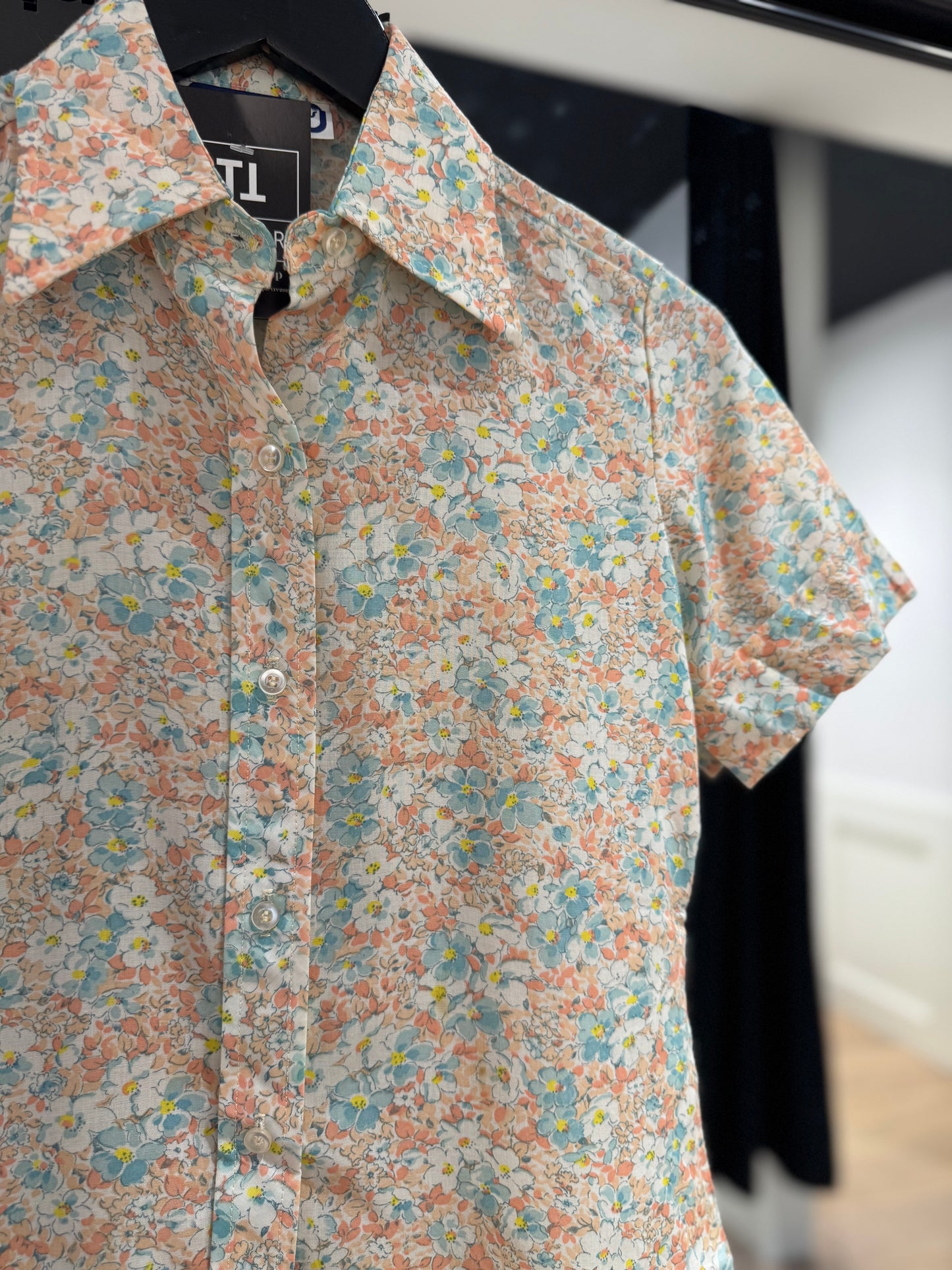 Chemise à fleurs XS