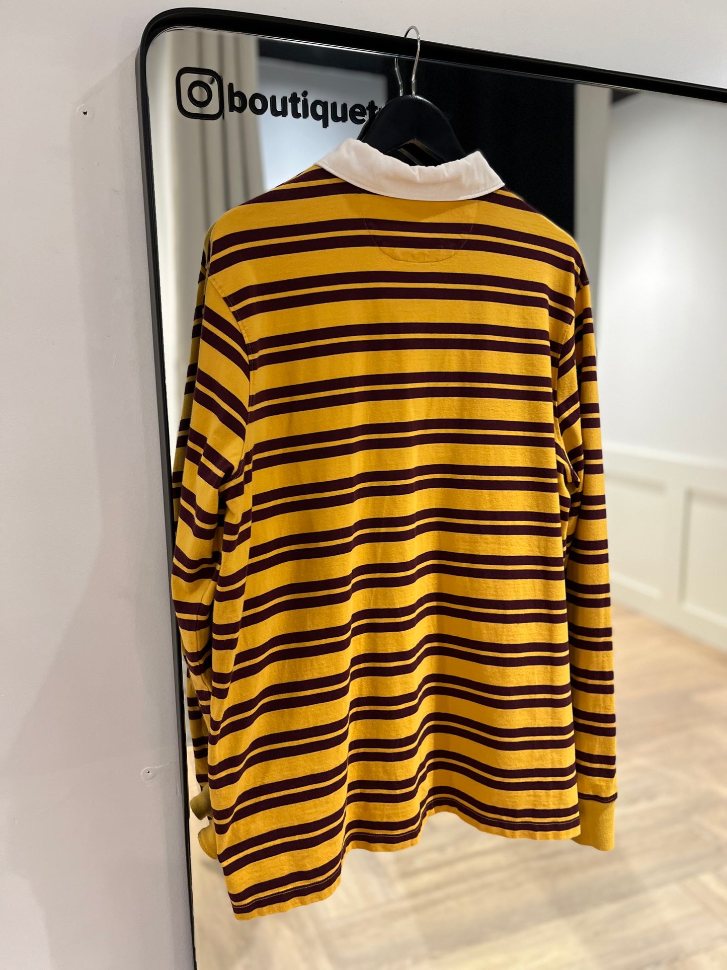 Polo à rayures XXL