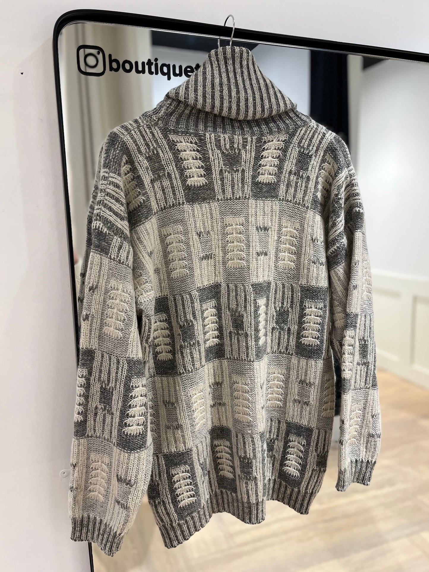 Pull à col roulé XL