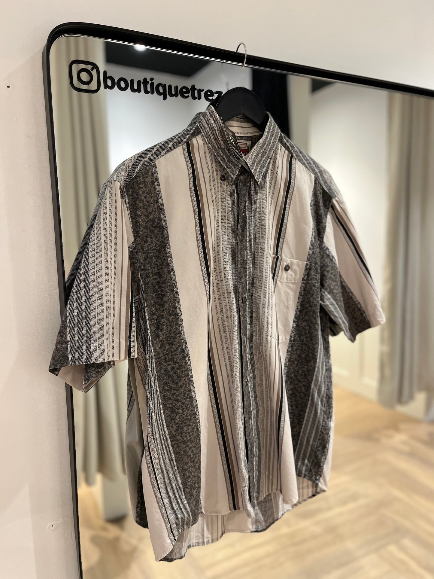 Chemise à rayures S/M