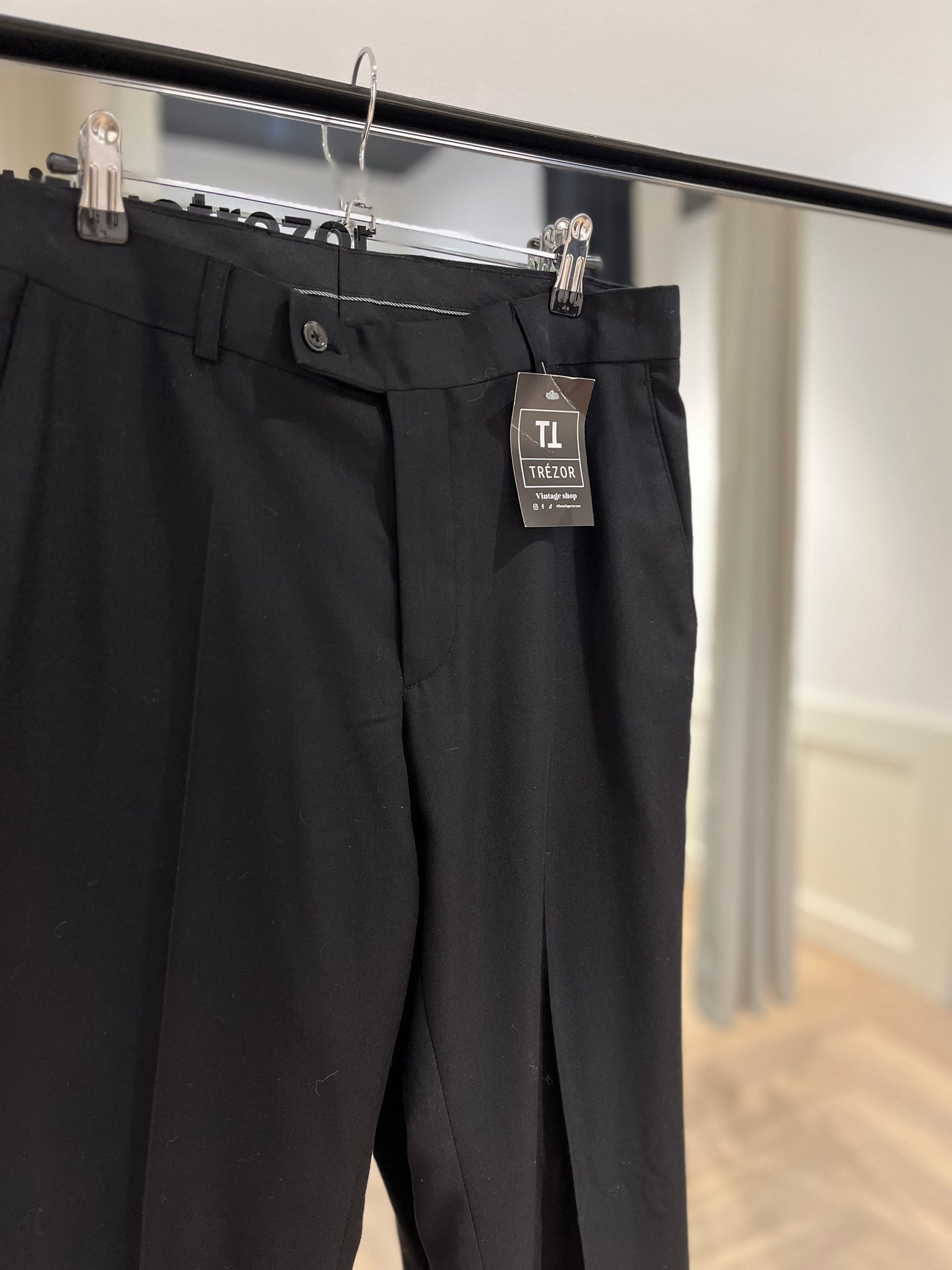 Pantalon à pinces 42