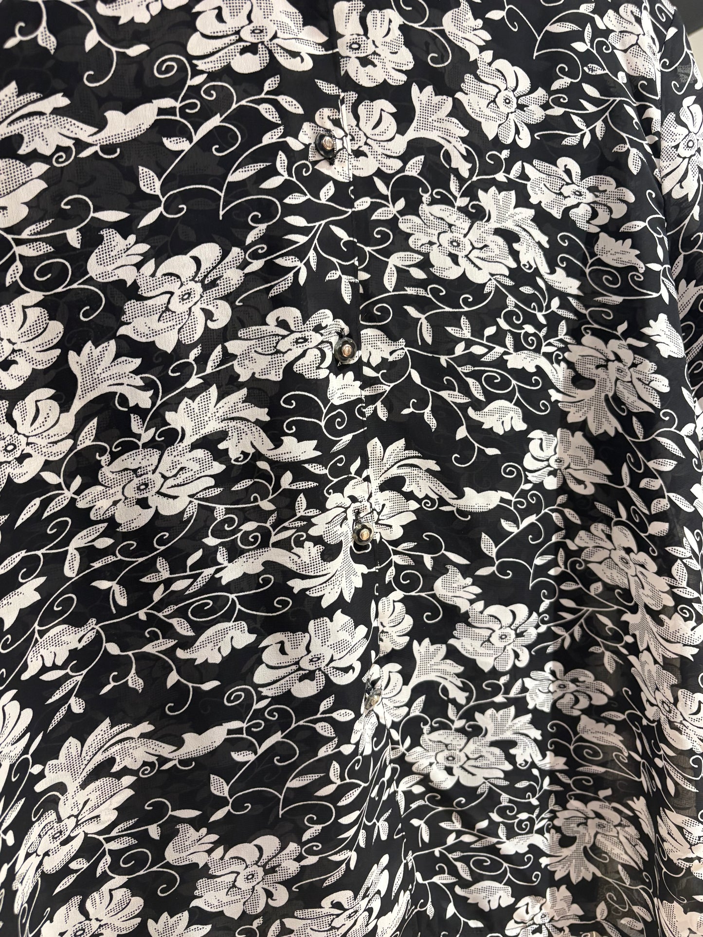 Blouse légère à fleurs S