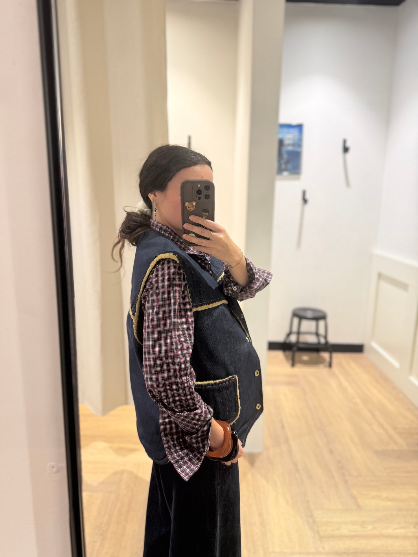 Gilet sans manches en jean M