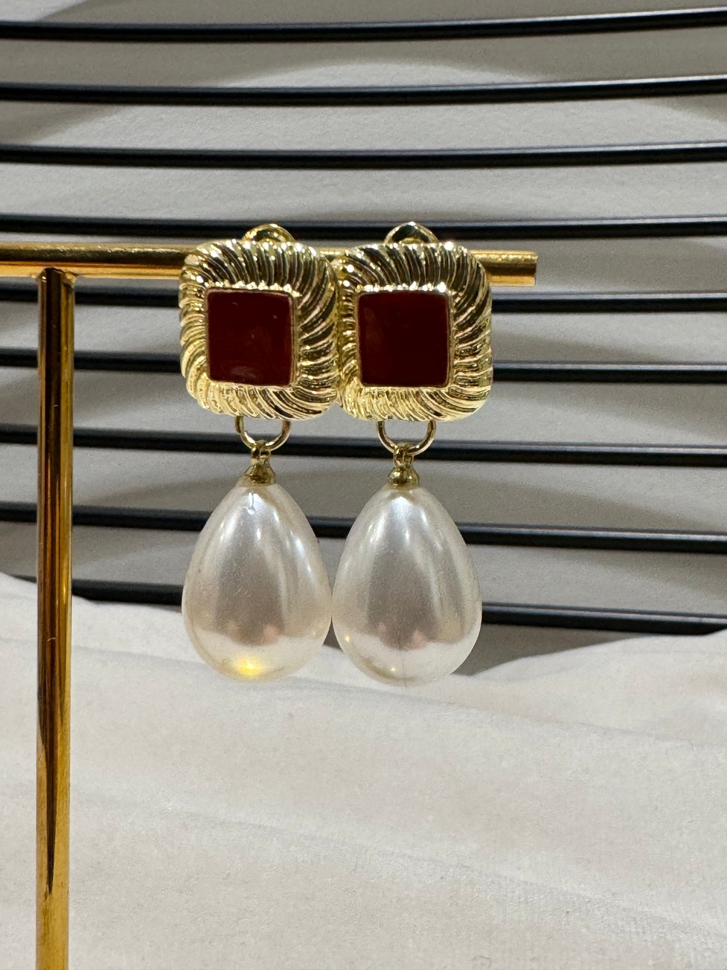 Boucles d’oreille à perles
