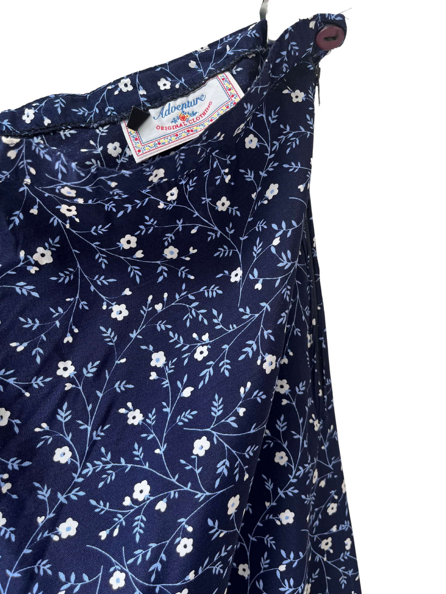 Jupe longue à fleurs M/L