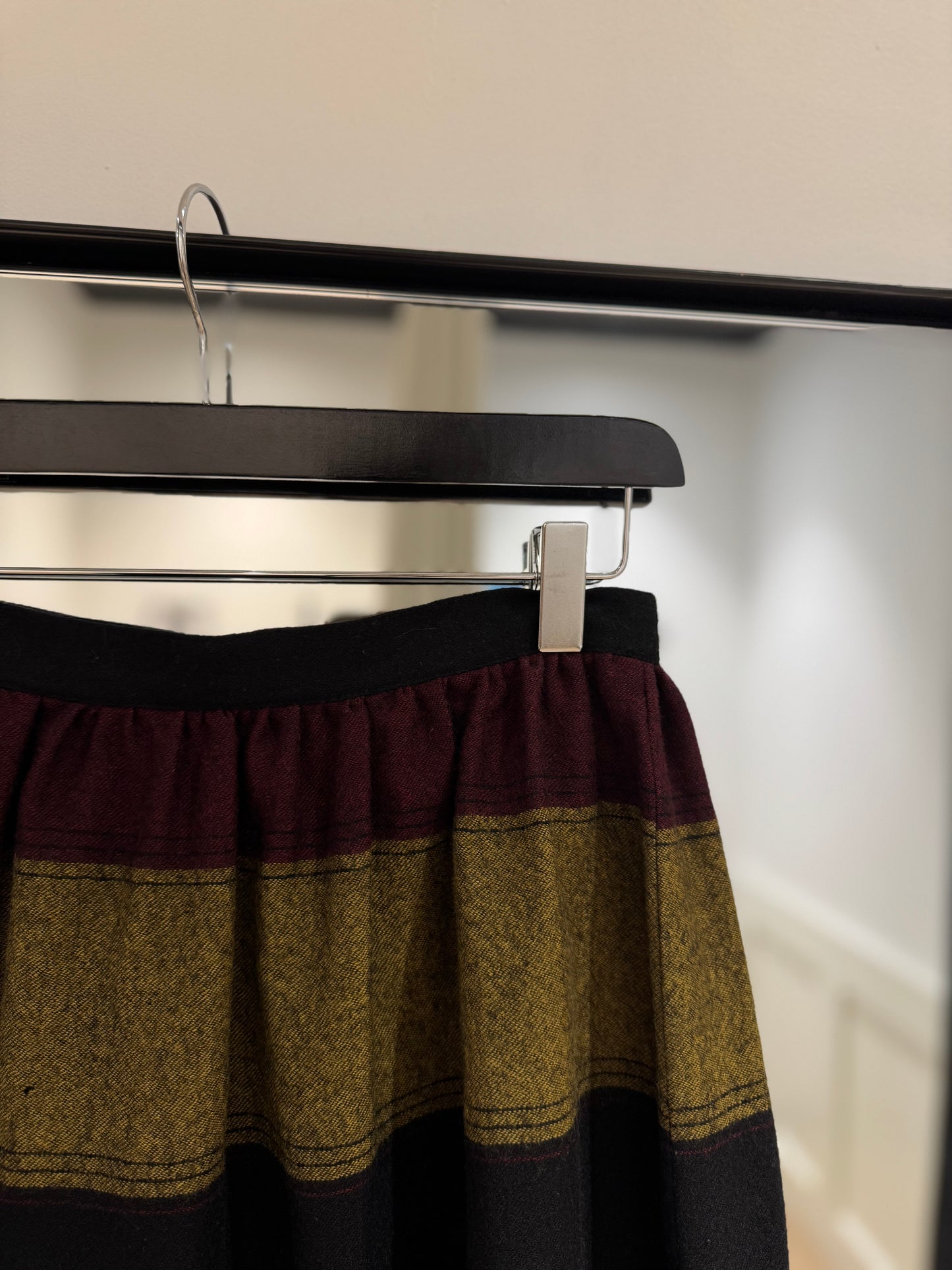 Jupe vintage en laine 36