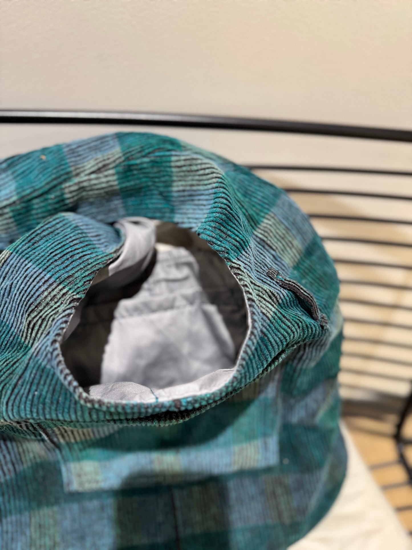 Sac cabas en tissu upcyclé