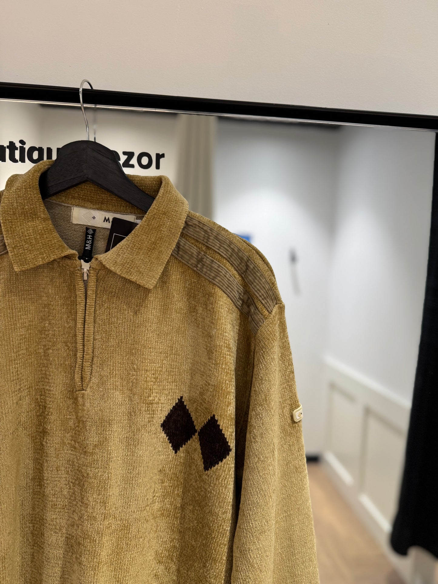 Pull d’hiver vintage M
