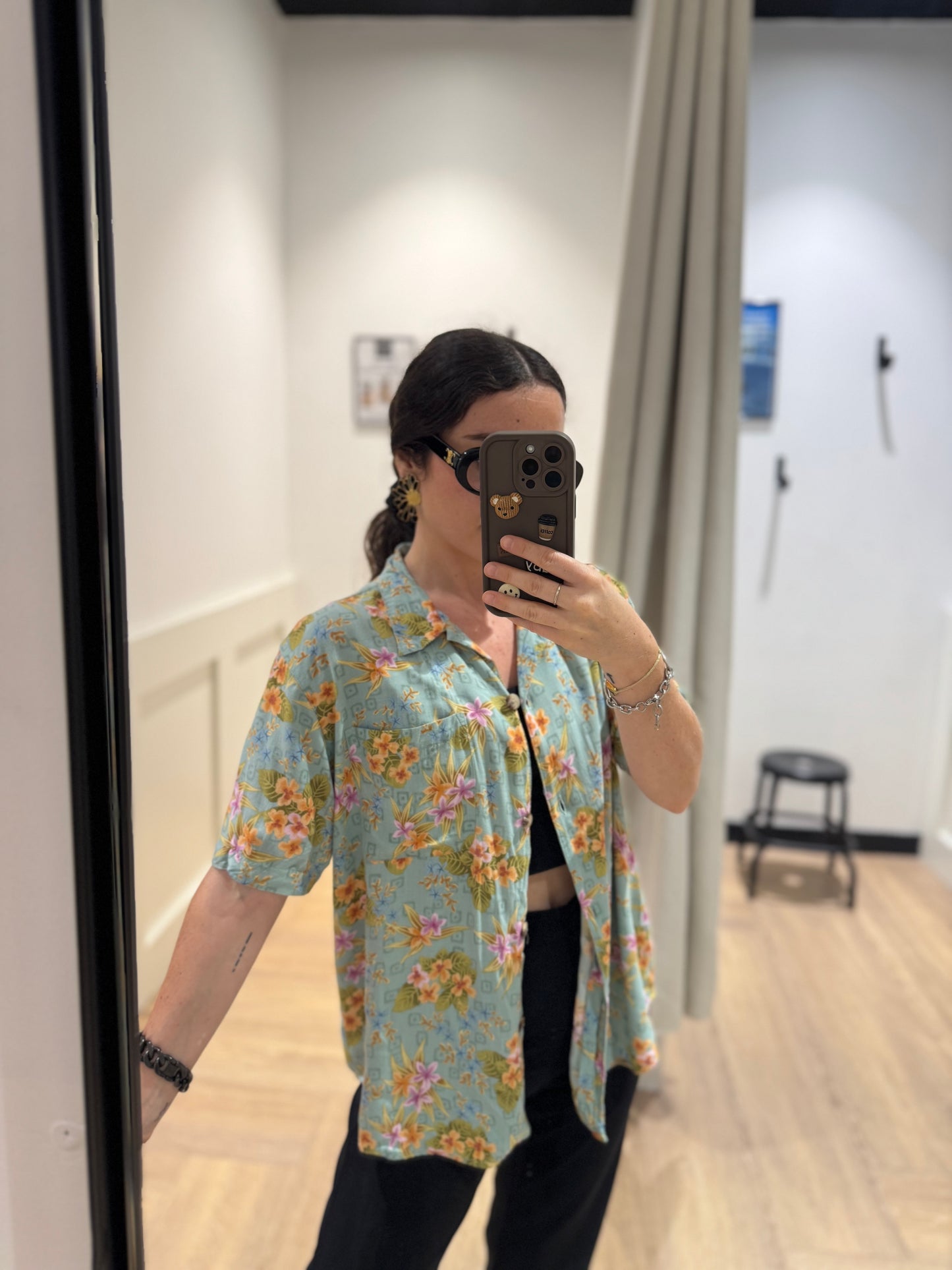 Blouse à fleurs M