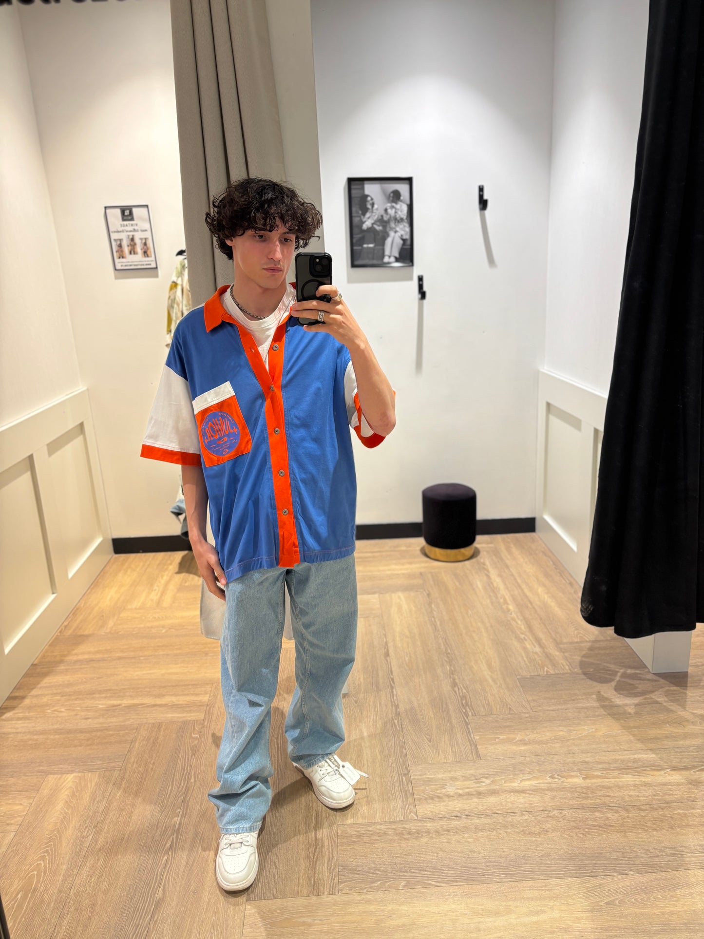 Polo vintage coloré L