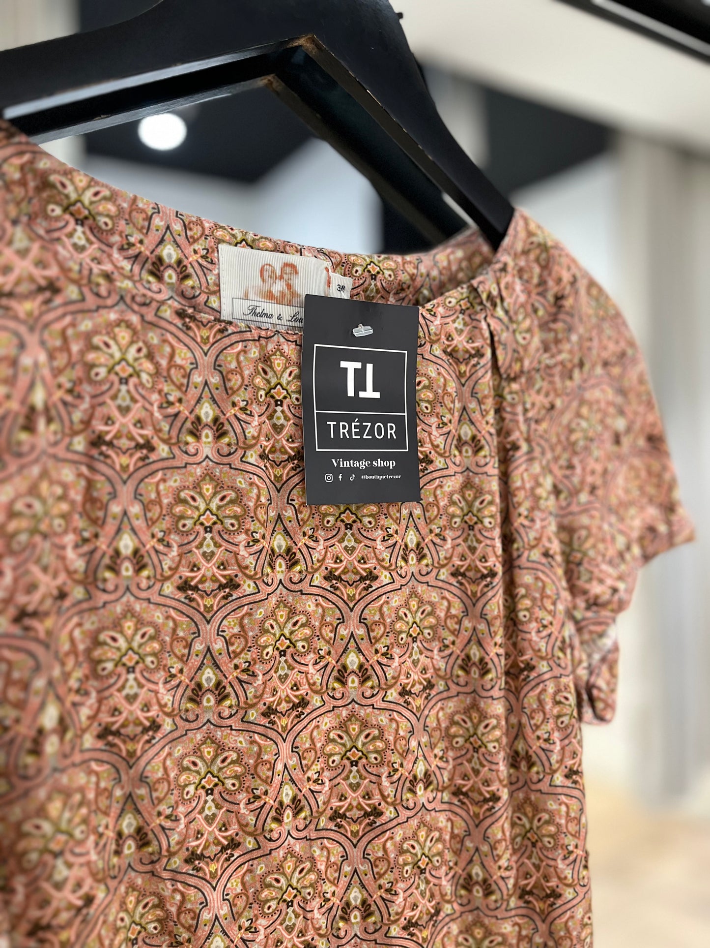 Blouse à motifs S