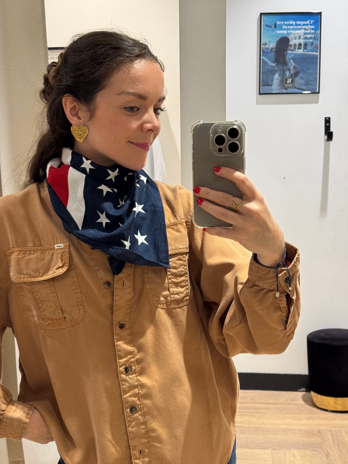 Foulard bandana américain