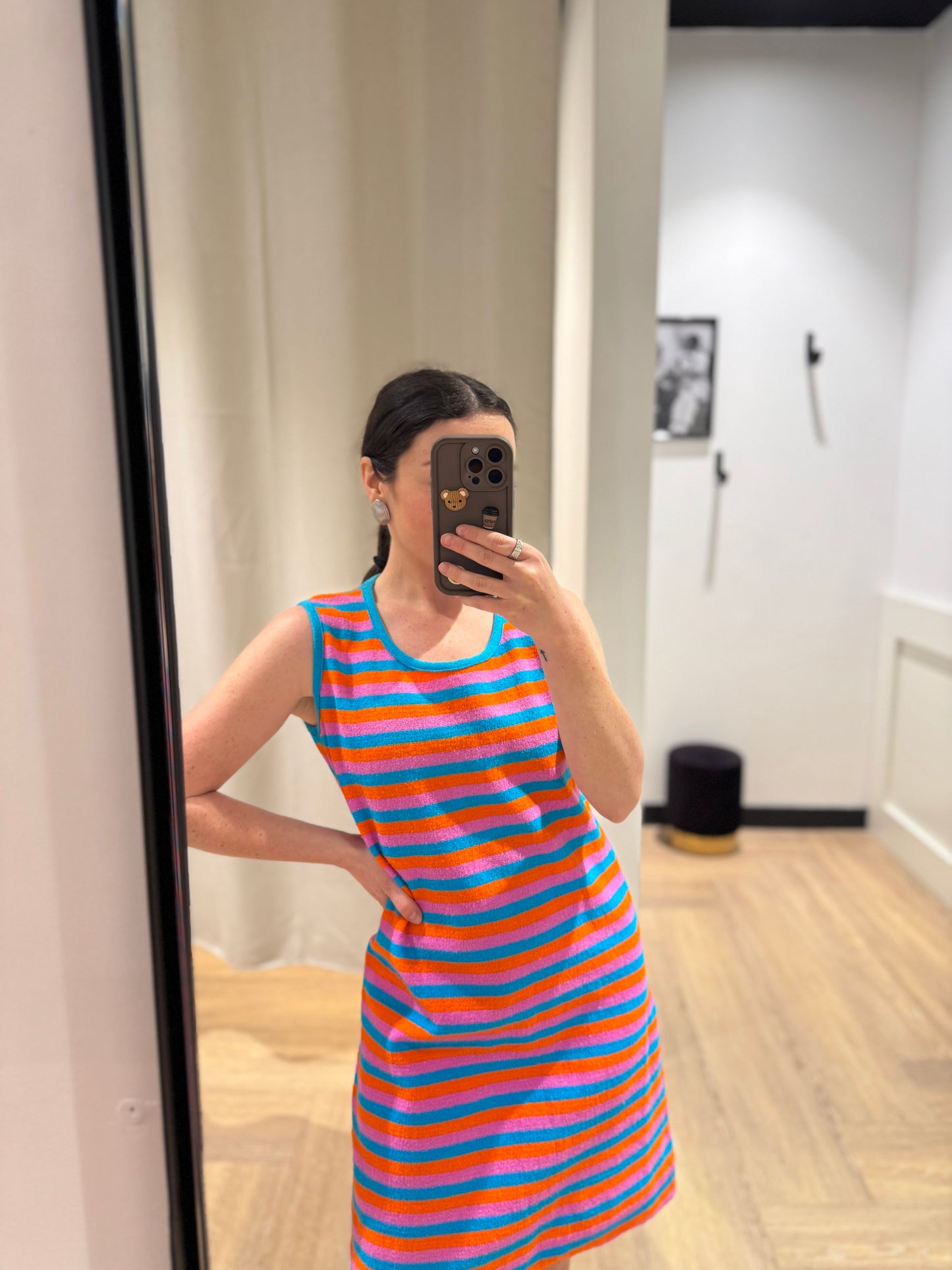 Robe à rayures S