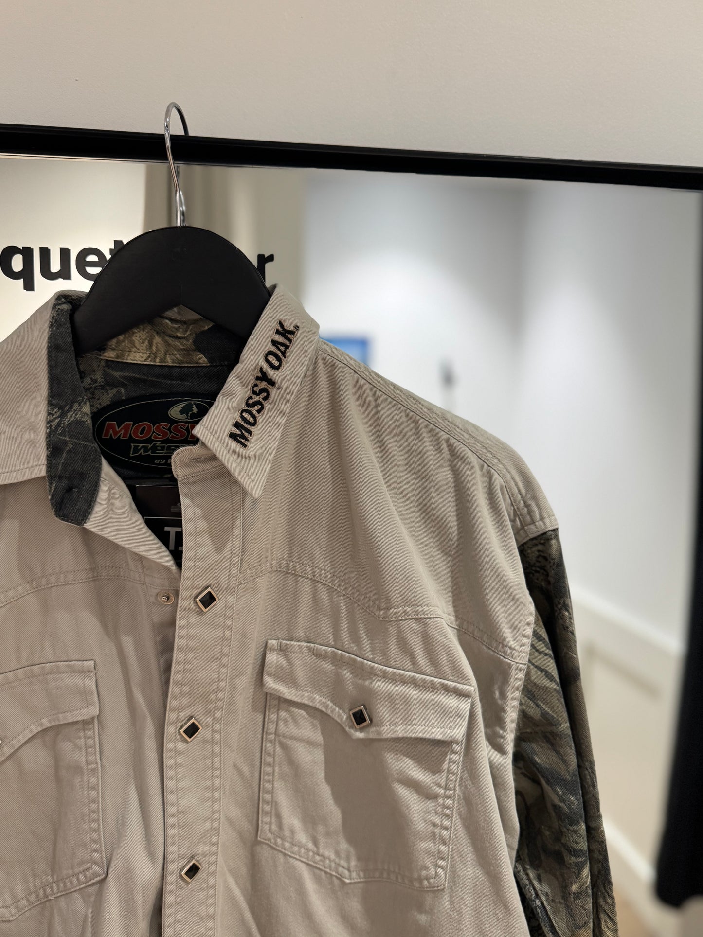 Chemise vintage western M