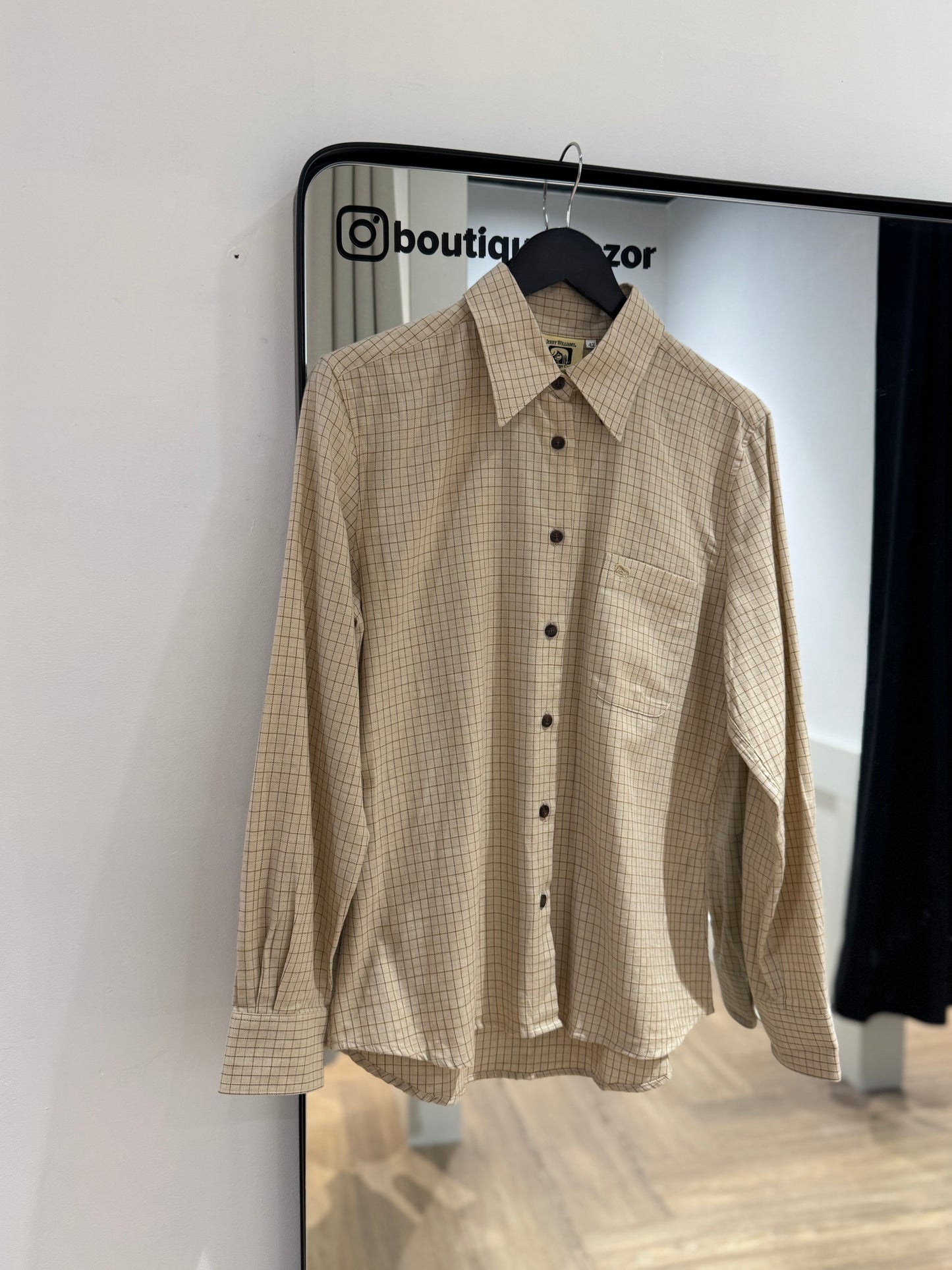 Chemise à carreaux L