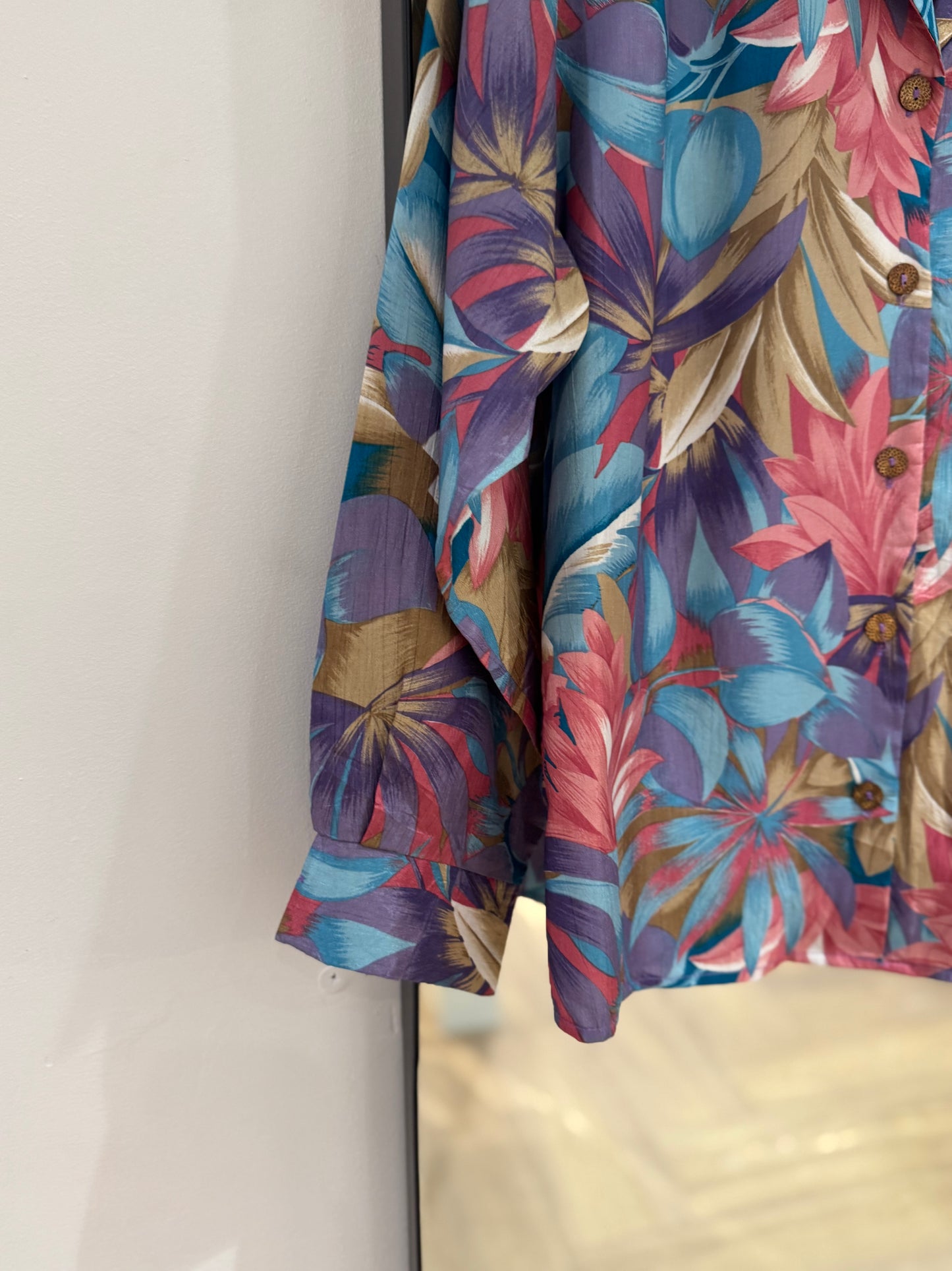 Blouse à fleurs L