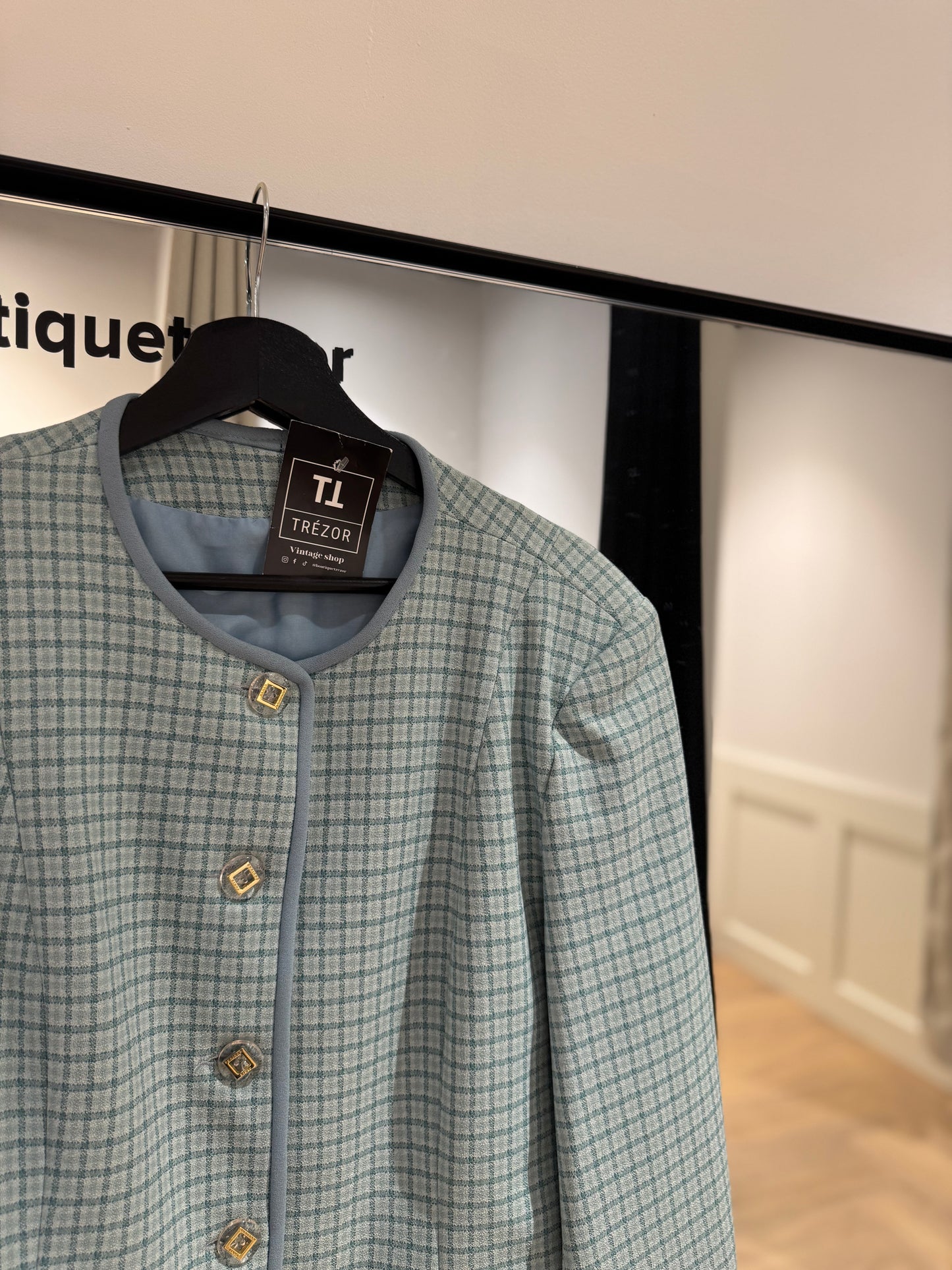 Blazer à carreaux XL