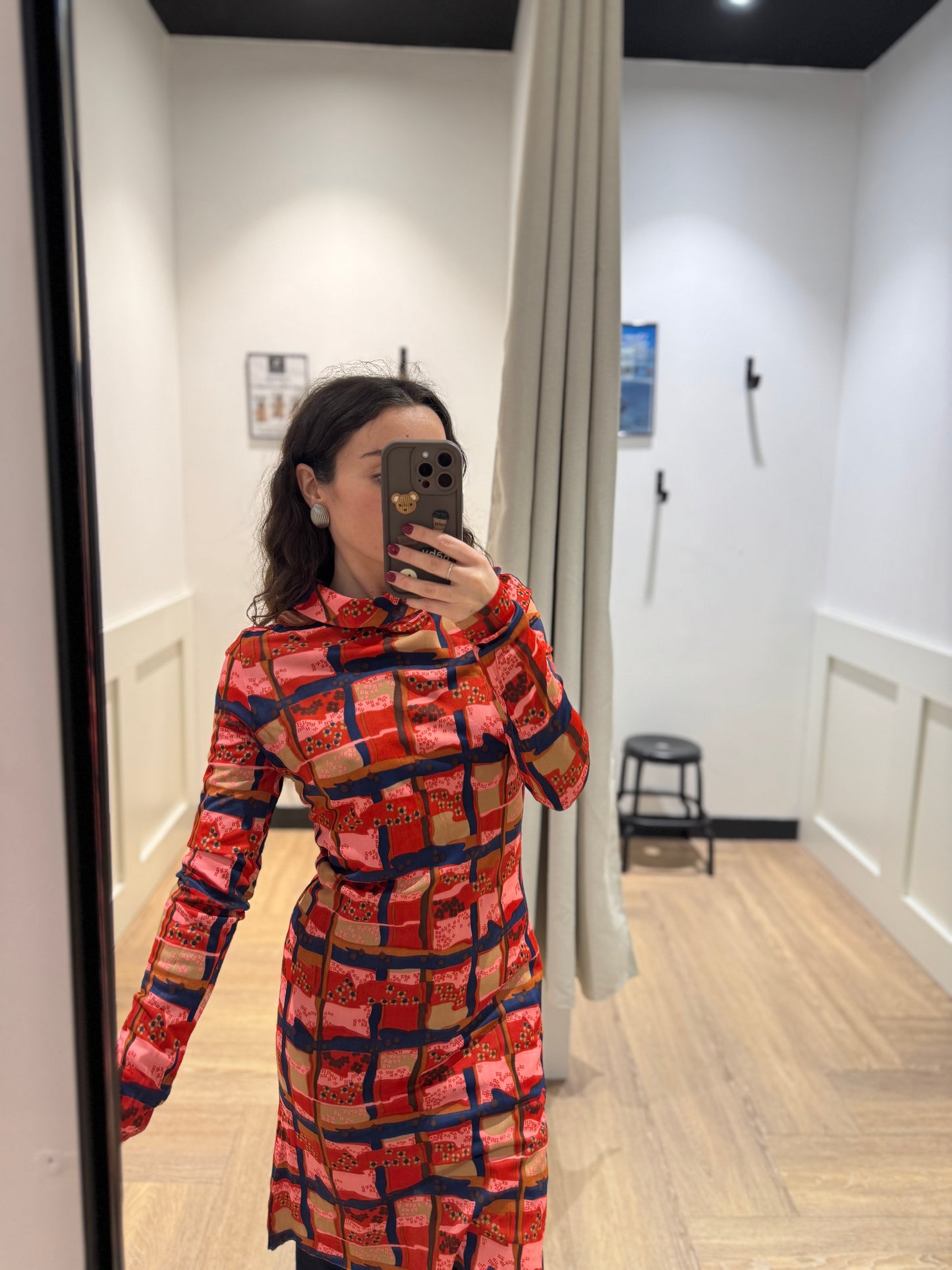 Robe à motifs 60/70’s S