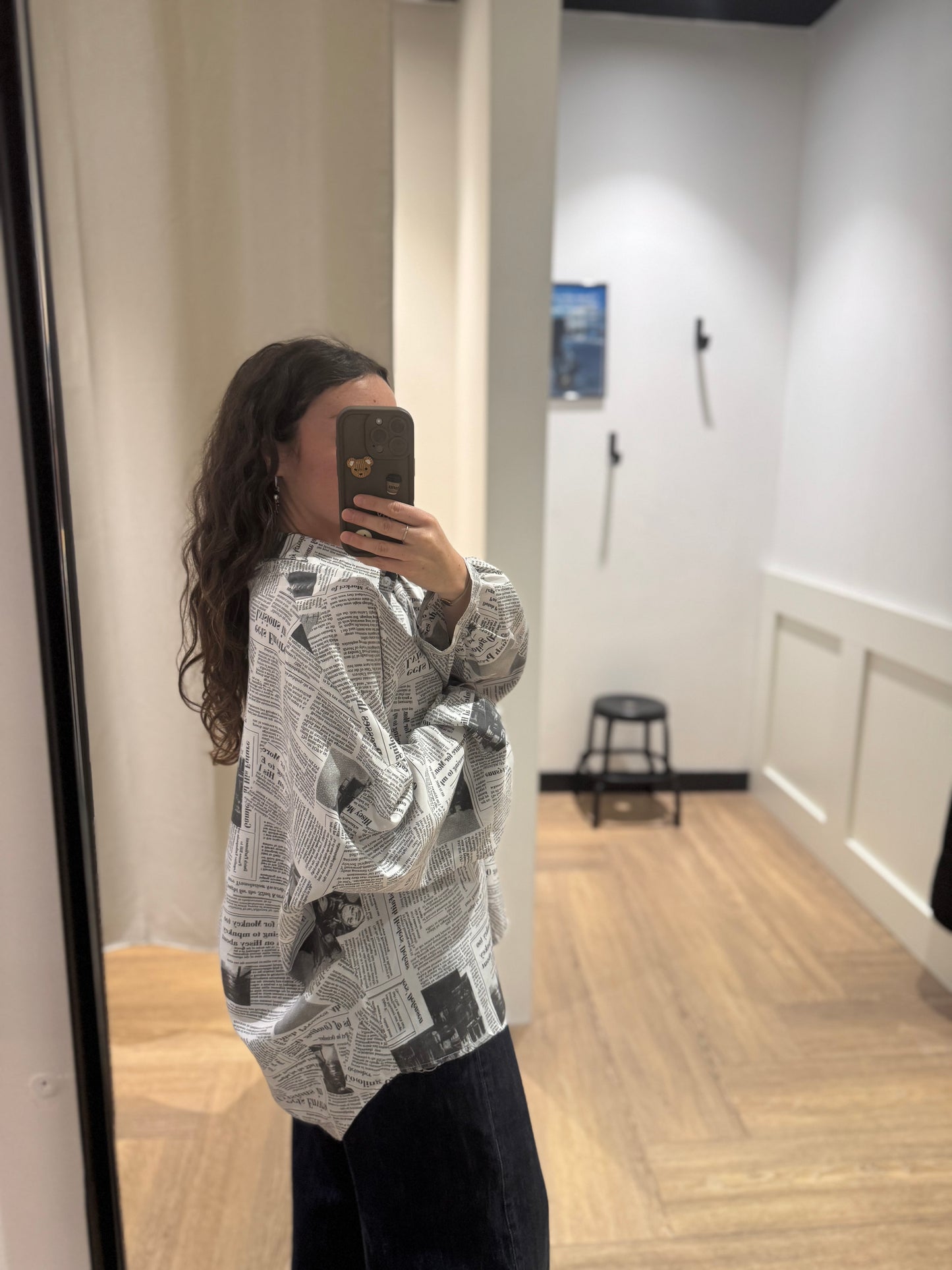 Blouse à motifs XL
