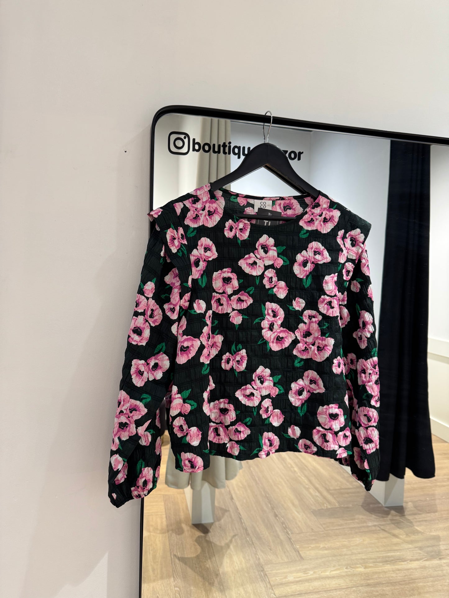 Blouse à fleurs M