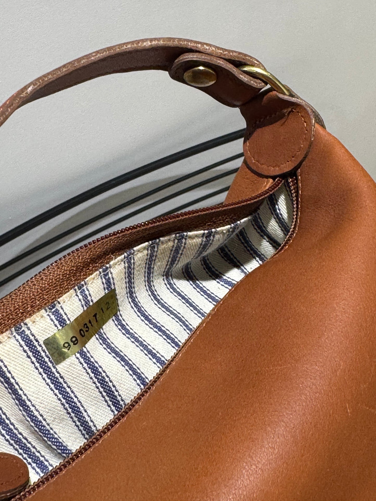 Sac Coach en cuir camel