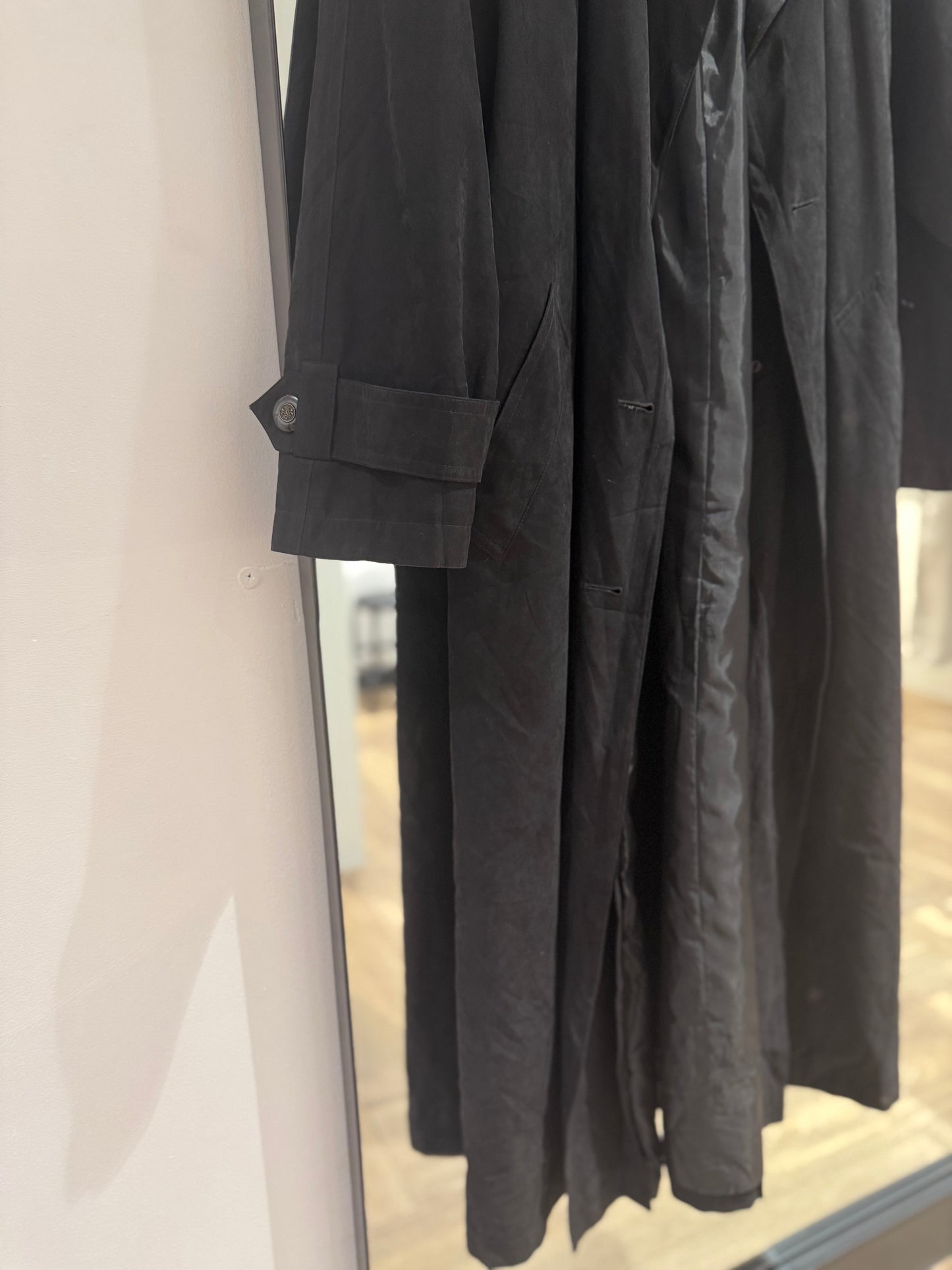 Trench long noir M