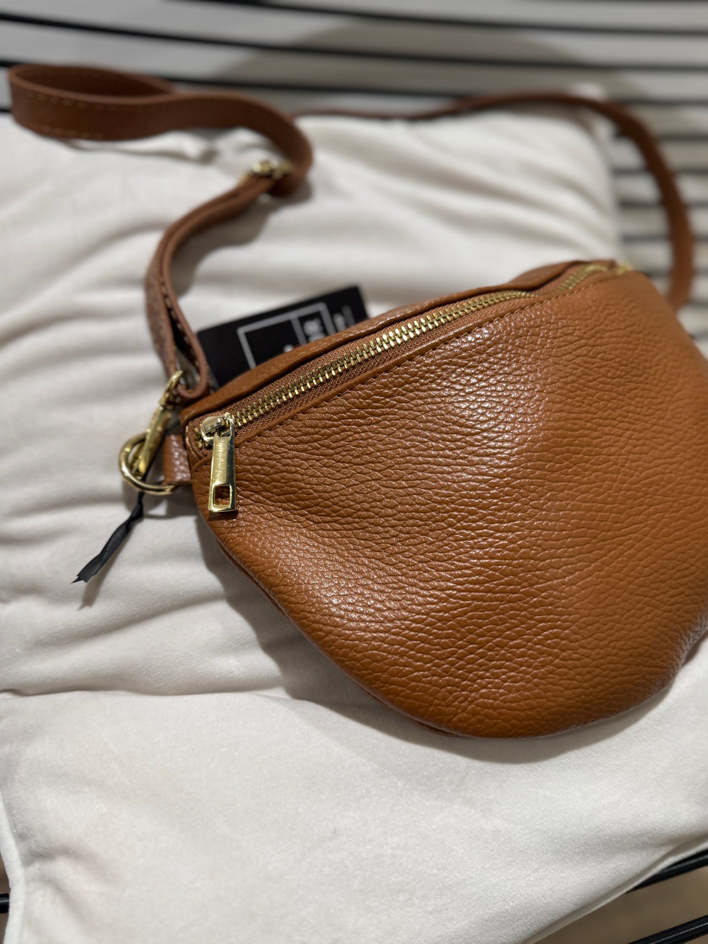 Sac banane bandoulière en cuir