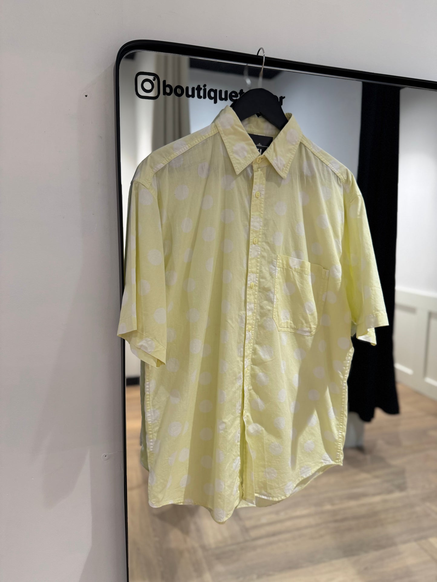 Chemise vintage à pois M