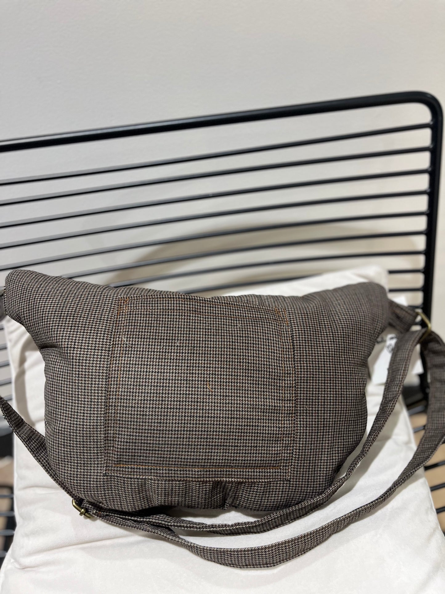 Sac banane fait main grand format