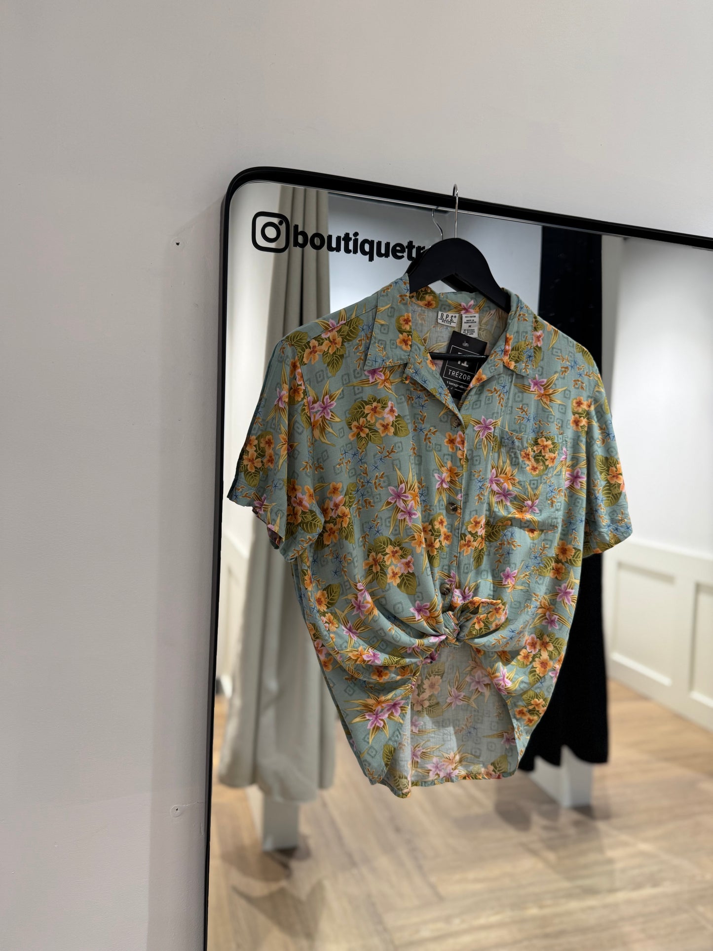 Blouse à fleurs M