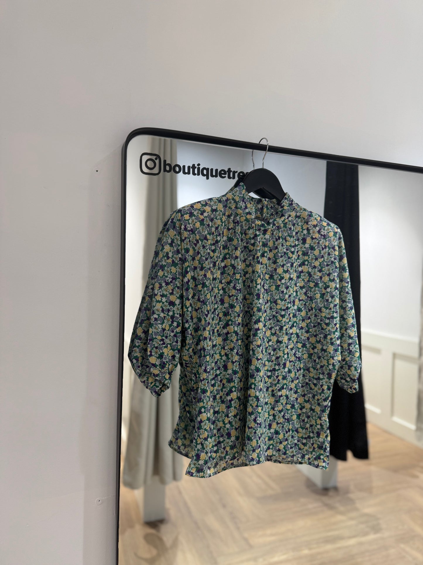 Blouse à fleurs M