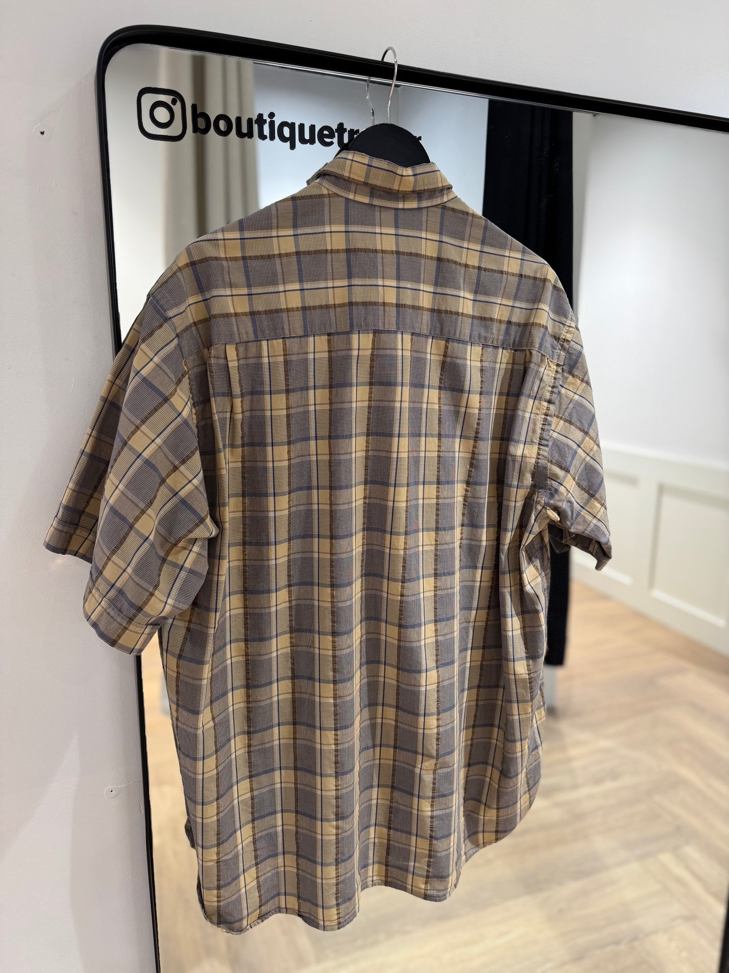Chemise à carreaux 2XL