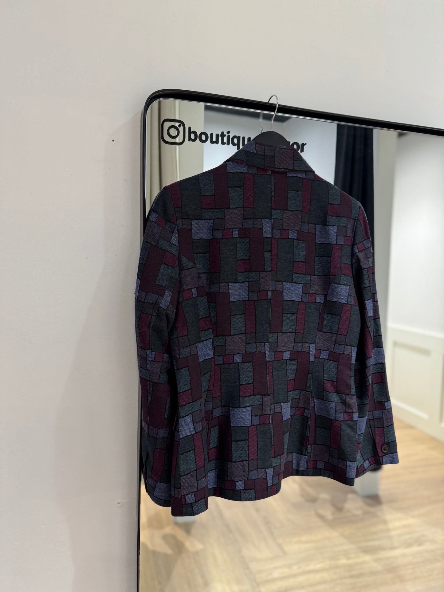 Blazer vintage à motifs S