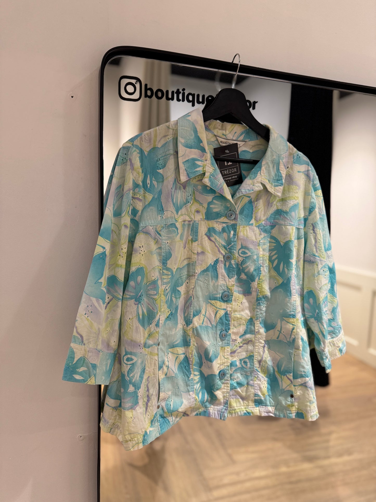 Surchemise à fleurs XXL