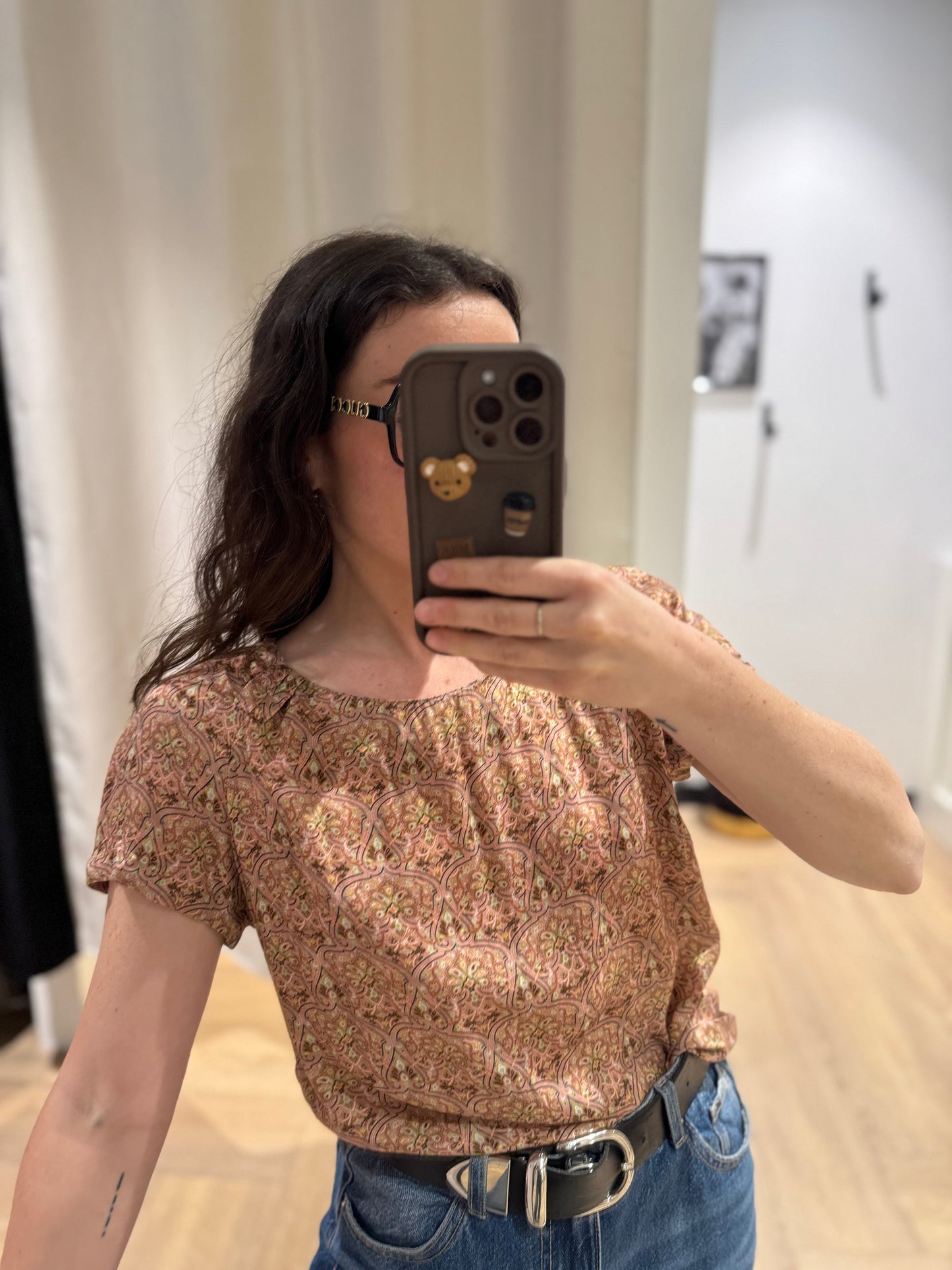 Blouse à motifs S