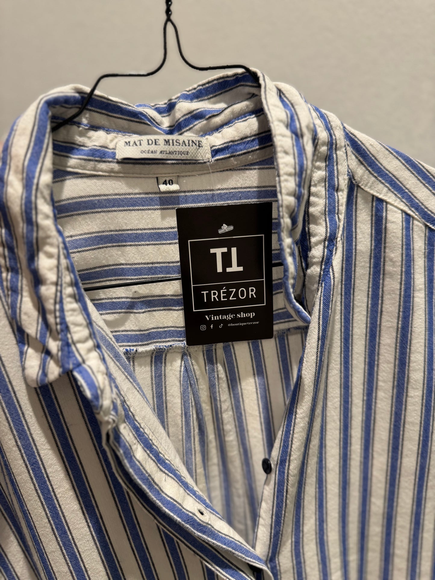 Blouse à rayures Mat de Misaine L