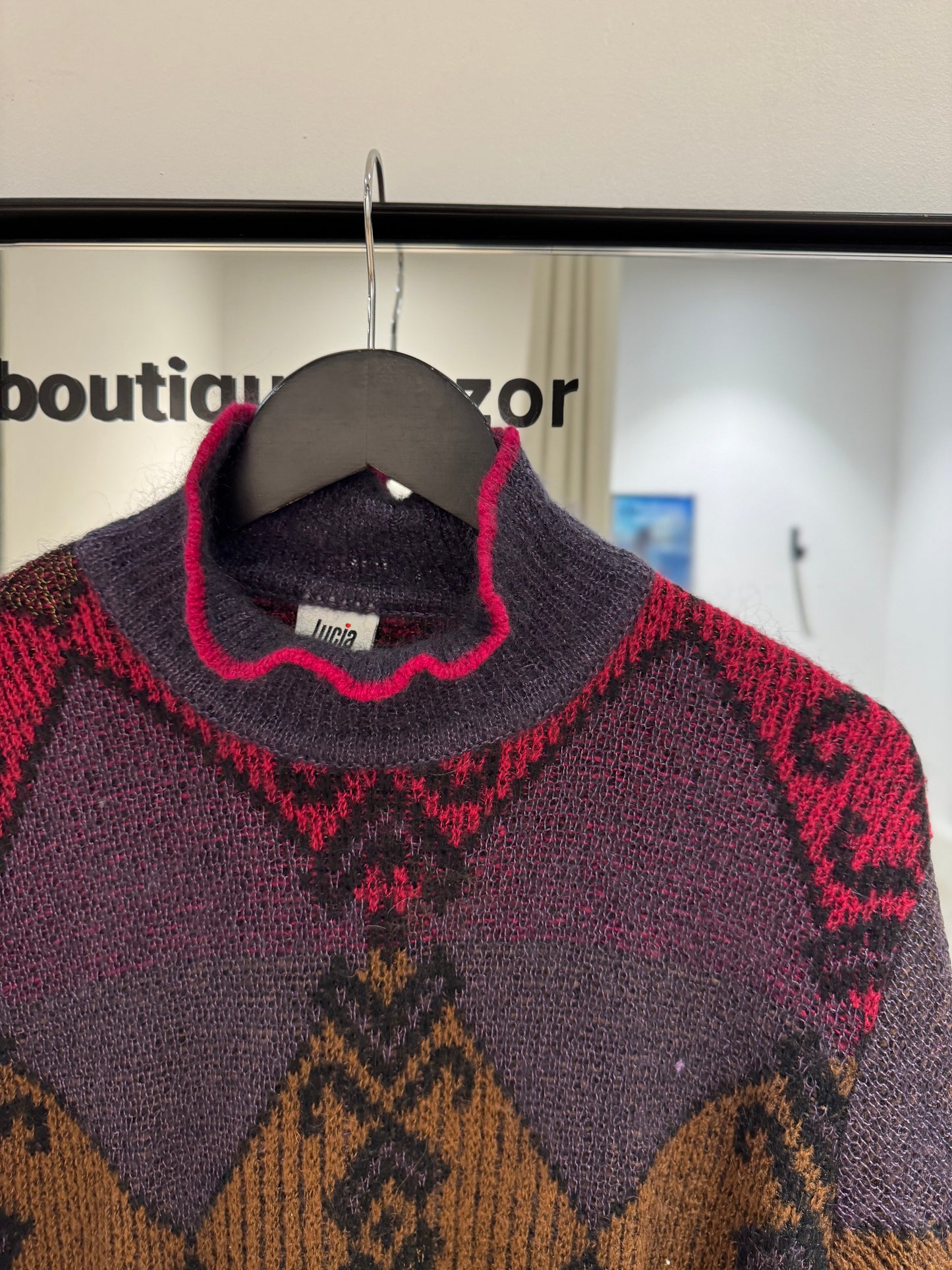 Pull d’hiver vintage L