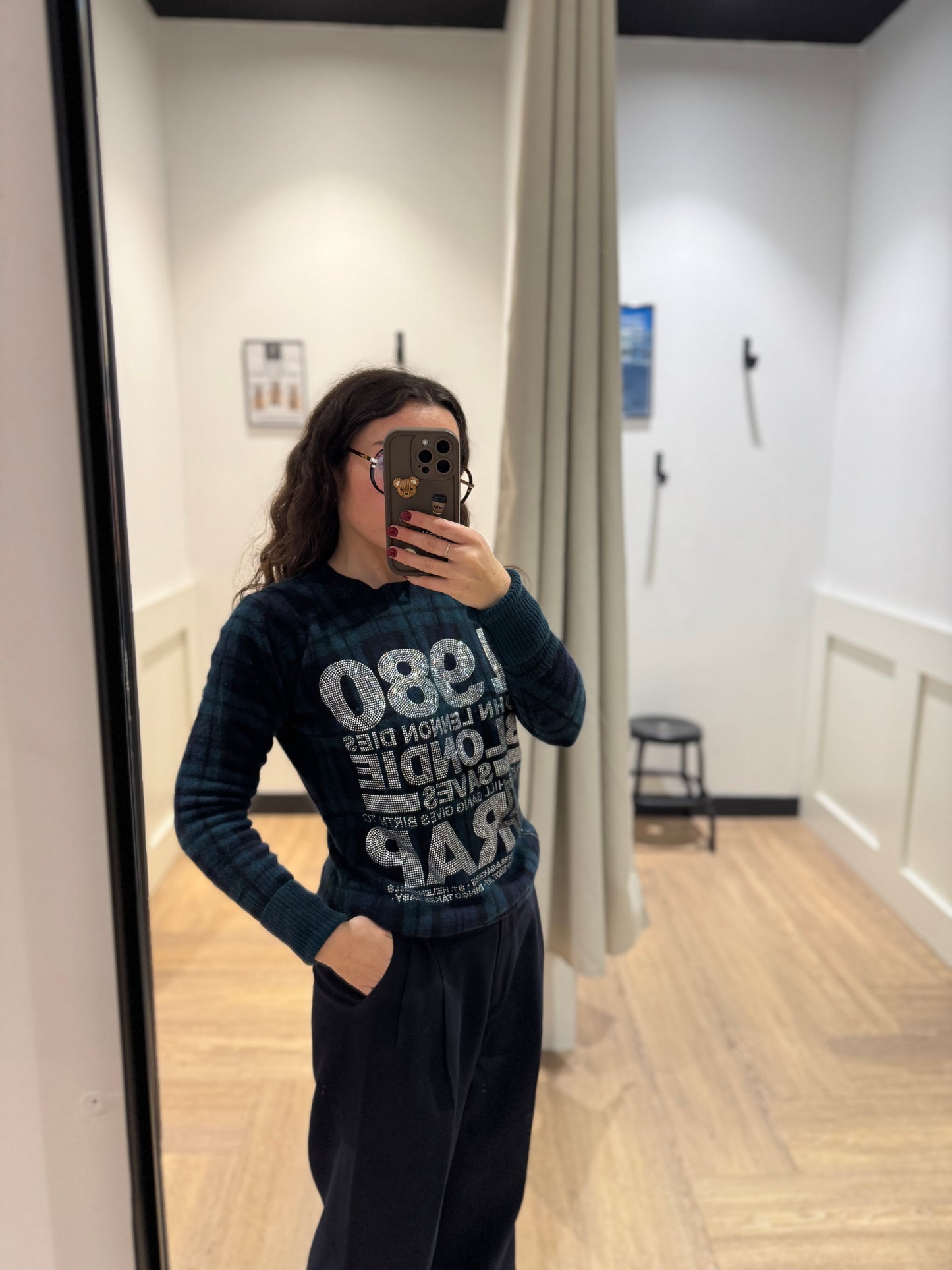 Pull d’hiver en cachemire XS/S
