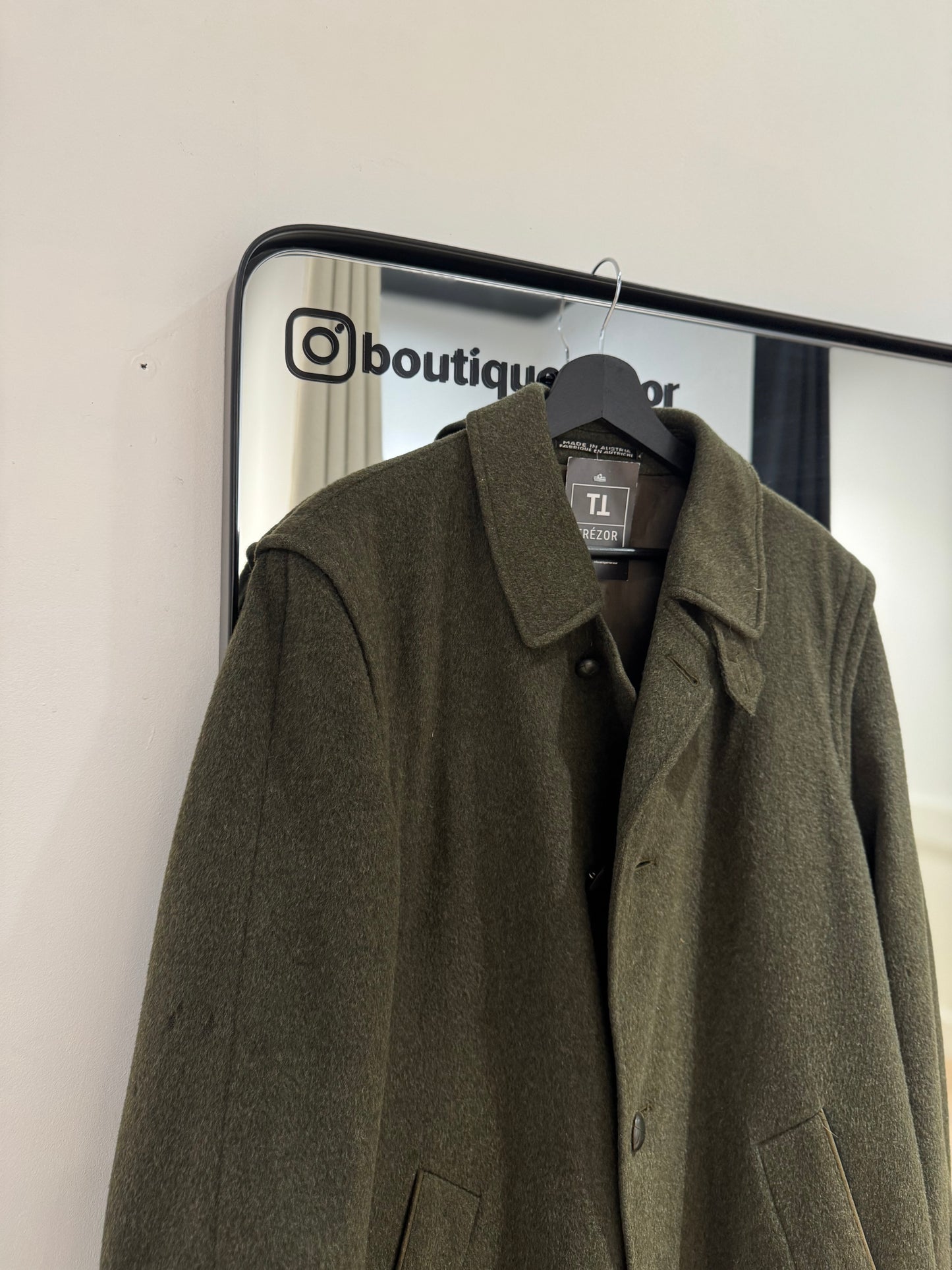 Manteau d’hiver en laine M