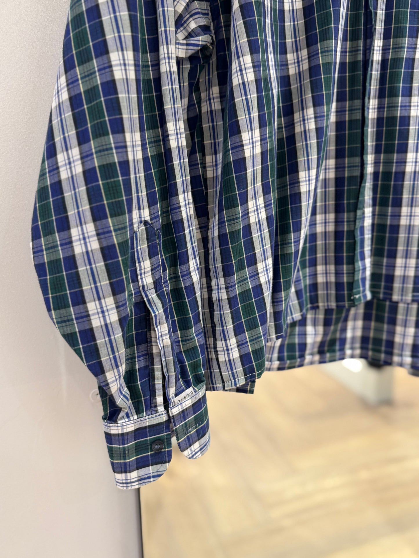 Chemise à carreaux M/L