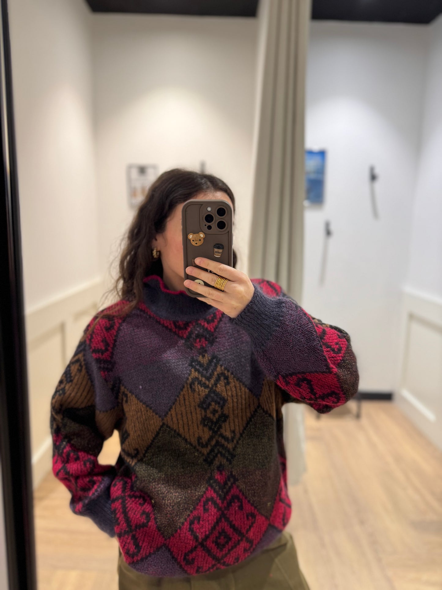 Pull d’hiver vintage L